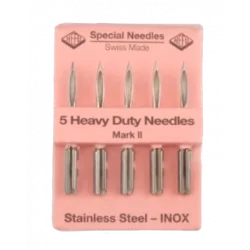 Stainless steel needles for meat tagging gun