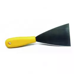 Espátula acero inox mango plástico 8 cm