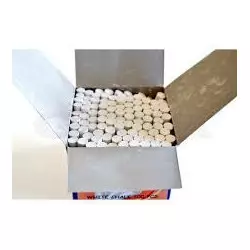 Gesso bianco scatola con 100 unità