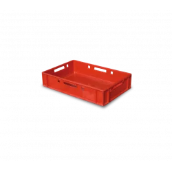 Caja para carne E1 600x400x125 mmFleischbox E1 600x400x125 mm stapelbar