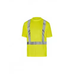 High visibility polyester t-shirt