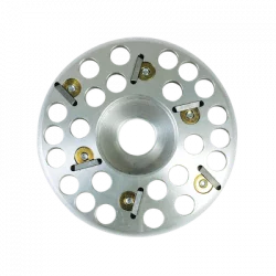 Disco de aluminio con 6 dientes de Tungsteno de Widia Ø120 mm