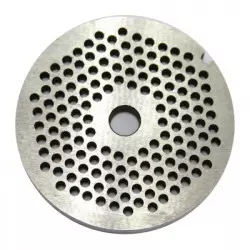 Placa Inox para picadora Garhe 32 - Diâmetro buracos 4,5mm