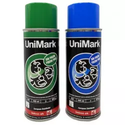 Spray marqueur Unimark 400 ml Différentes couleurs
