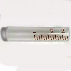 Szklany cylinder 1 ml do strzykawki Socorex