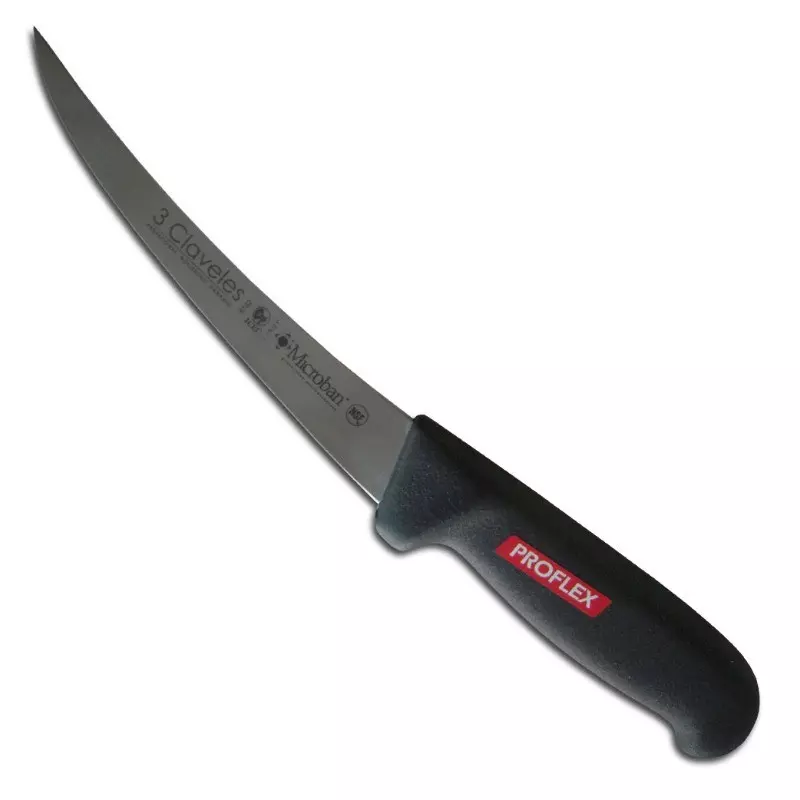 Cuchillo Deshuesador Rígido 15 Cm. 3 CLAVELES - Jamón Suprem