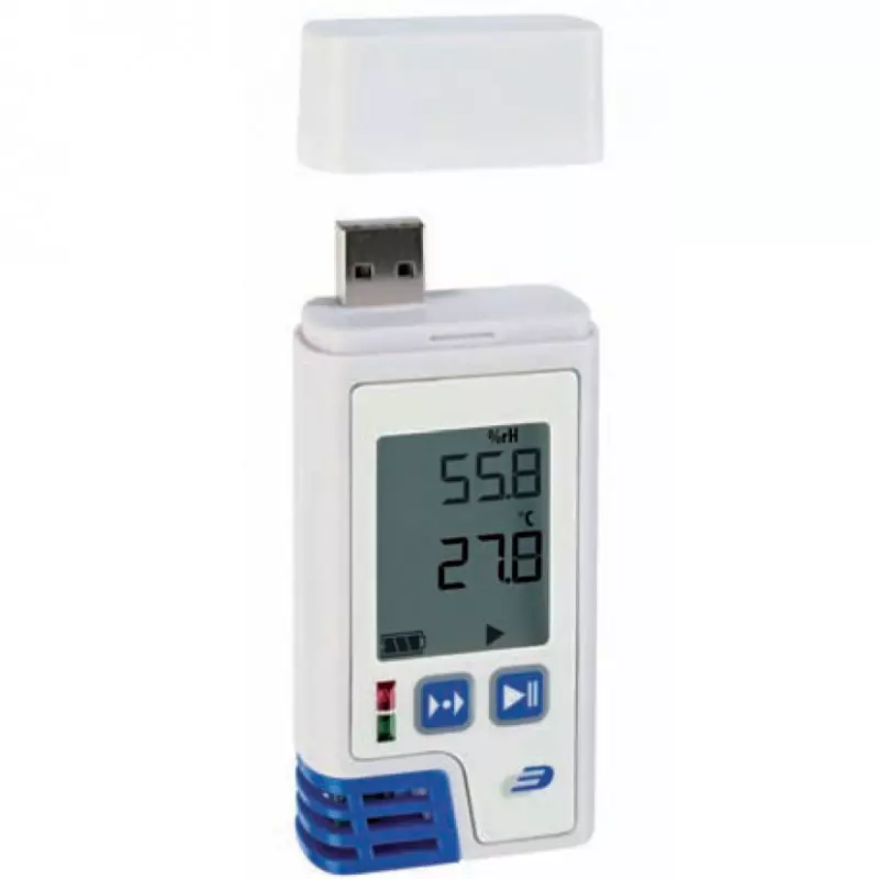 Registrador y medidor de temperatura y humedad. Testo 174H