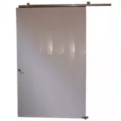 Porta scorrevole in PVC-alluminio 200x100
