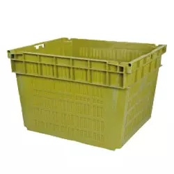 Caja de plástico para lechones 80 litros para Carro de tratamiento