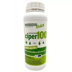 Massozoo Quick Ciper100 mosquito tigre y mosca negra 1 L