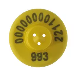 FDX-Schnelltransponder in Gelb (100 Stück)