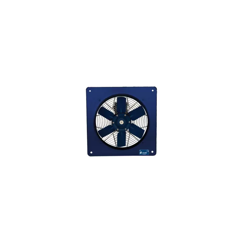 Ventilatore da parete HJBM PLUS con telaio quadrato a pale variabili e motore Casals ad alta efficienza