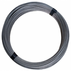 100-m roll of 4-mm stainless steel cable