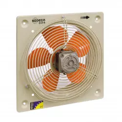 Ventiladores helicoidais de parede de pequeno diâmetro Sodeca HCD