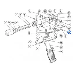 Pieza recambio nº23 para aturdidor Cash Special